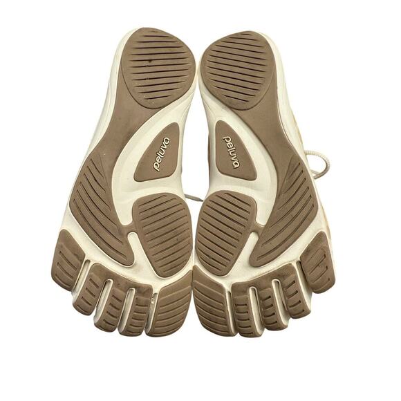 Peluva Women's Strand Lightweight Trainer Shoes 6.5 Desert Camo Ivory Minimalist - Picture 9 of 11